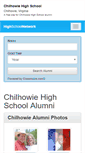 Mobile Screenshot of chilhowiehighschool.org